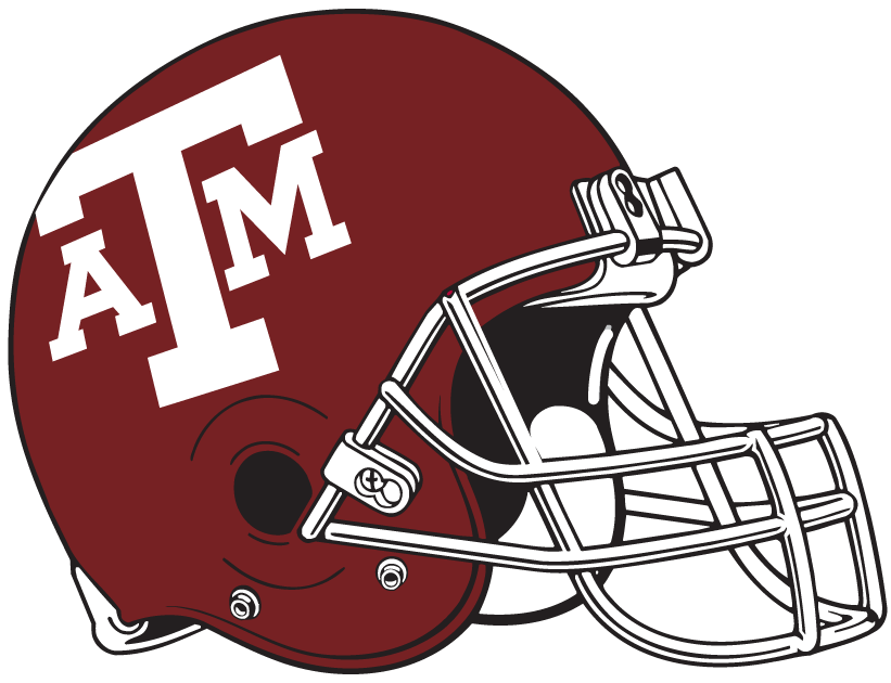 Texas A&M Aggies 1978-Pres Helmet Logo diy iron on heat transfer
